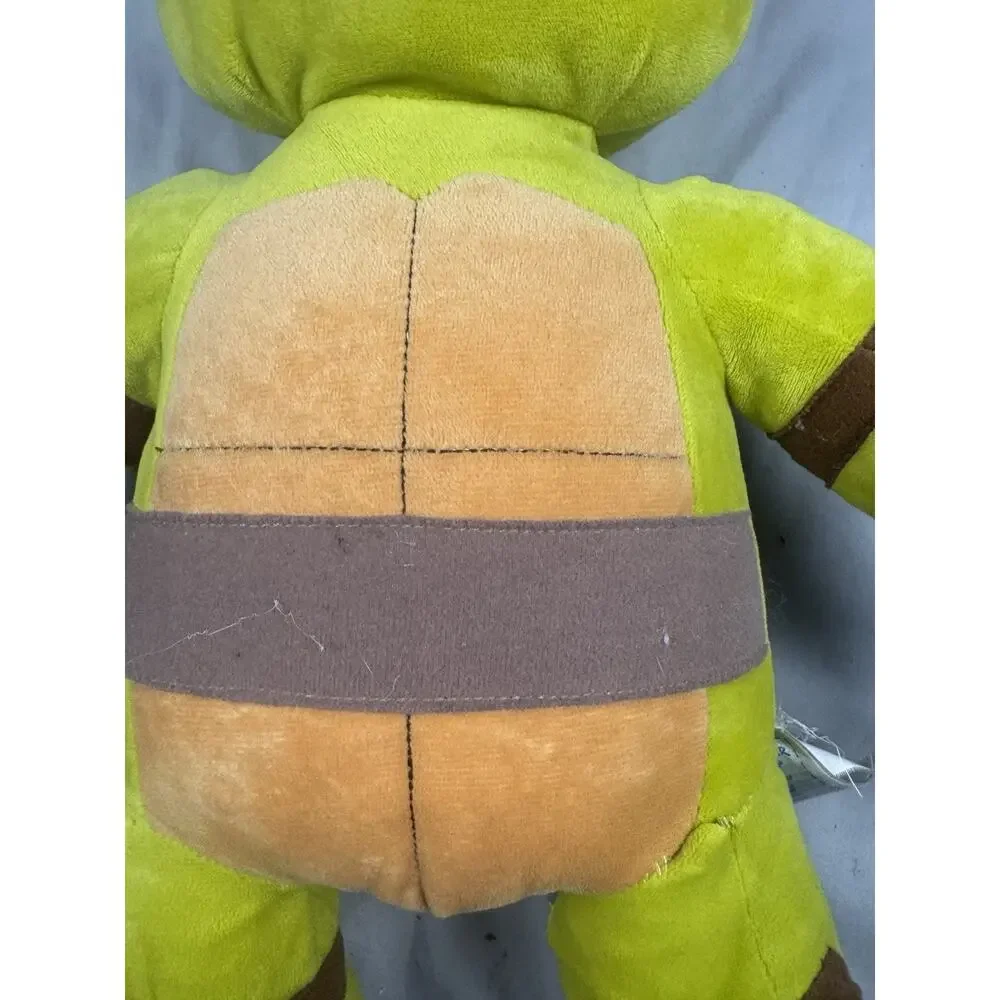 Build A Bear TMNT Michelangelo Plush Stuffed Turtle Nickelodeon 16”